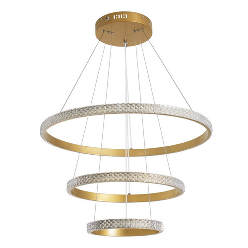 لوستر تارا مدل دایره کریستالی کد PBK350