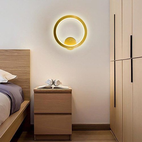 چراغ دیواری تارا مدل مدرن دایره دو طرفه کد DPD120