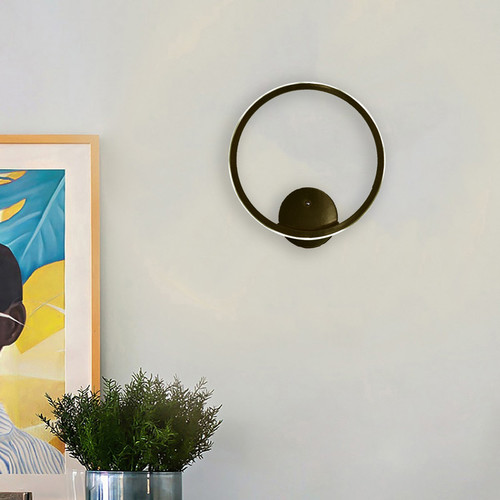 چراغ دیواری تارا مدل مدرن دایره ای کد DPB120